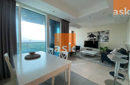 Apartment - 1 Bedroom - 2 Bathrooms for rent in Bahrain Financial Harbour - Manama - Capital Governorate