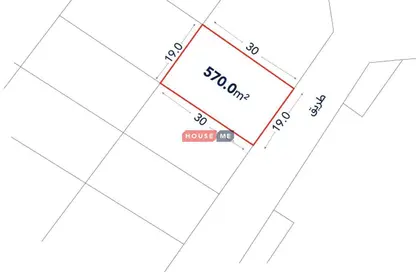 أرض - استوديو للبيع في الثريا فيلا ديار المحرق - ديار المحرق - المحرق