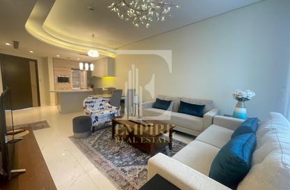 Apartment - 1 Bedroom - 1 Bathroom for rent in Bahrain Bay - Capital Governorate