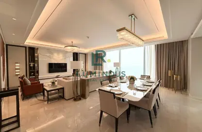 Apartment - 3 Bedrooms - 4 Bathrooms for rent in Bahrain Bay - Capital Governorate