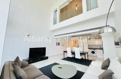 Duplex - 1 Bedroom - 2 Bathrooms for rent in Al Juffair - Capital Governorate