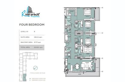 Apartment - 4 Bedrooms - 4 Bathrooms for sale in Marassi Al Bahrain - Diyar Al Muharraq - Muharraq Governorate