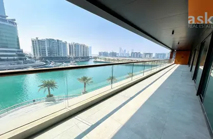 Apartment - 3 Bedrooms - 5 Bathrooms for rent in Bahrain Financial Harbour - Manama - Capital Governorate