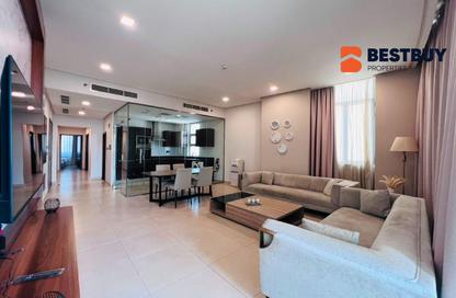 Apartment - 2 Bedrooms - 3 Bathrooms for rent in Al Juffair - Capital Governorate