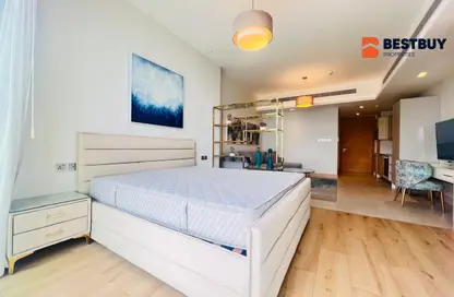 Apartment - Studio - 1 Bathroom for rent in Reef Island - Capital Governorate