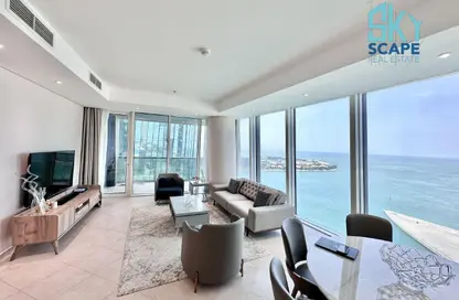 Apartment - 3 Bedrooms - 5 Bathrooms for rent in Bahrain Financial Harbour - Manama - Capital Governorate