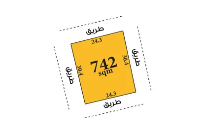 أرض - استوديو للبيع في الرفاع الغربي - الرفاع - المحافظة الجنوبية