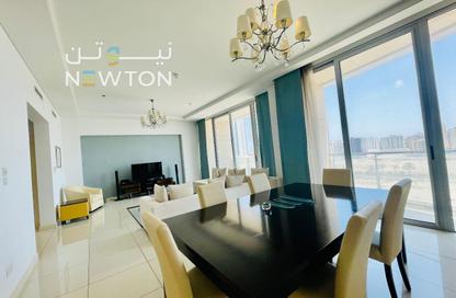 Apartment - 2 Bedrooms - 3 Bathrooms for rent in Sanabis - Manama - Capital Governorate