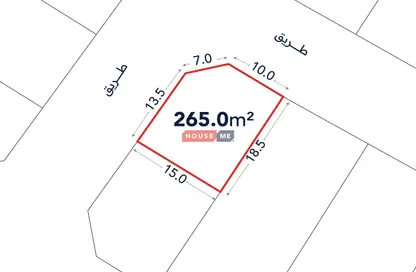 Land - Studio for sale in Al Thurya villa Diyar Al Muharraq - Diyar Al Muharraq - Muharraq Governorate Land - Studio for sale in Al Thurya villa Diyar Al Muharraq - Diyar Al Muharraq - Muharraq Governorate