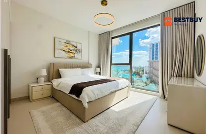 شقة - غرفة نوم - 2 حمامات للايجار في مراسي البحرين - ديار المحرق - المحرق