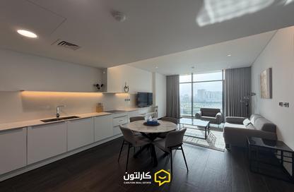 Apartment - 1 Bedroom - 2 Bathrooms for rent in Bahrain Financial Harbour - Manama - Capital Governorate