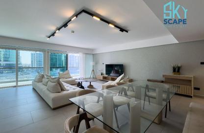 Apartment - 3 Bedrooms - 5 Bathrooms for rent in Bahrain Financial Harbour - Manama - Capital Governorate