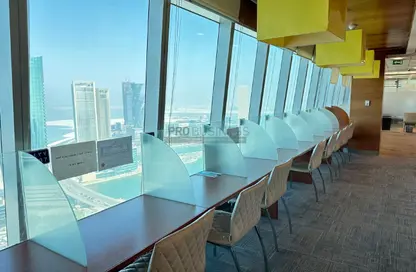 Office Space - Studio - 2 Bathrooms for rent in Bahrain Financial Harbour - Manama - Capital Governorate