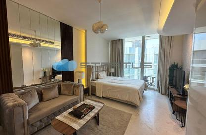 Apartment - Studio - 1 Bathroom for rent in Bahrain Bay - Capital Governorate