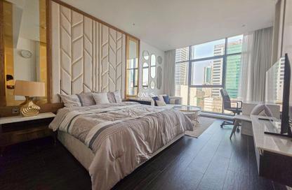 Apartment - Studio - 1 Bathroom for rent in Bahrain Bay - Capital Governorate