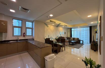 Apartment - 2 Bedrooms - 3 Bathrooms for rent in Al Juffair - Capital Governorate