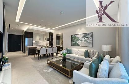 Apartment - 1 - 2 for rent in Bahrain Bay - Capital Governorate