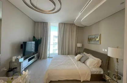 Apartment - Studio - 1 Bathroom for rent in Bahrain Bay - Capital Governorate