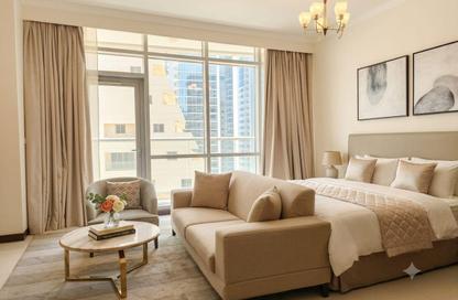 Apartment - Studio - 1 Bathroom for rent in Al Juffair - Capital Governorate