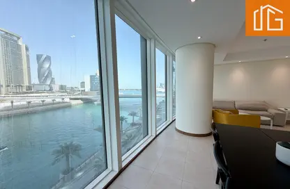 شقة - 2 غرف نوم - 3 حمامات للايجار في مرفأ البحرين المالي - المنامة - محافظة العاصمة