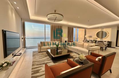 Apartment - 2 Bedrooms - 3 Bathrooms for rent in Bahrain Bay - Capital Governorate Apartment - 2 Bedrooms - 3 Bathrooms for rent in Bahrain Bay - Capital Governorate