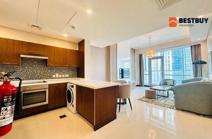 Apartment - 1 Bedroom - 2 Bathrooms for rent in Al Juffair - Capital Governorate
