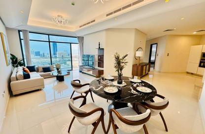 Apartment - 3 Bedrooms - 4 Bathrooms for rent in Sanabis - Manama - Capital Governorate