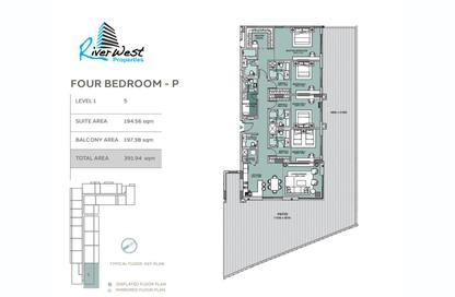 Apartment - 4 Bedrooms - 4 Bathrooms for sale in Marassi Al Bahrain - Diyar Al Muharraq - Muharraq Governorate