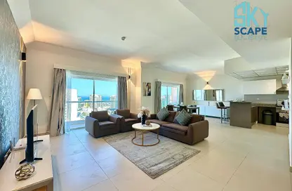 شقة - 2 غرف نوم - 3 حمامات للايجار في شارع أمواج - أمواج - المحرق