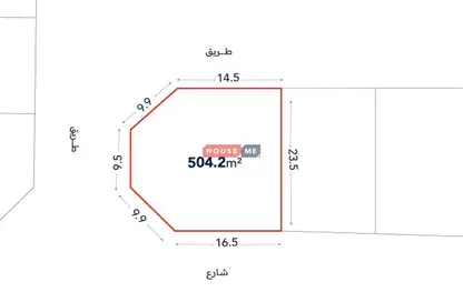 أرض - استوديو للبيع في الحد - المحرق
