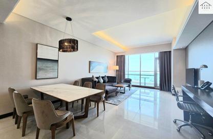 Apartment - 2 Bedrooms - 4 Bathrooms for rent in Al Juffair - Capital Governorate