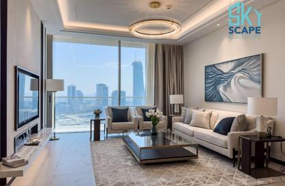 Apartment - 2 Bedrooms - 2 Bathrooms for rent in Bahrain Bay - Capital Governorate Apartment - 2 Bedrooms - 2 Bathrooms for rent in Bahrain Bay - Capital Governorate