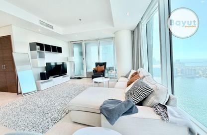 Apartment - 3 Bedrooms - 5 Bathrooms for rent in Bahrain Financial Harbour - Manama - Capital Governorate