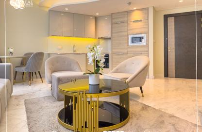 Apartment - 1 Bedroom - 1 Bathroom for rent in Bahrain Bay - Capital Governorate