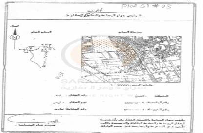 أرض - استوديو للبيع في البديع - المحافظة الشمالية