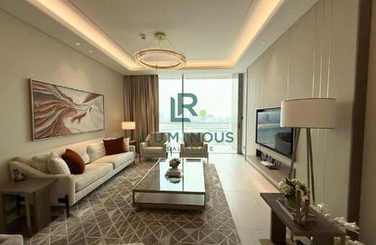 Apartment - 1 Bedroom - 2 Bathrooms for rent in Bahrain Bay - Capital Governorate