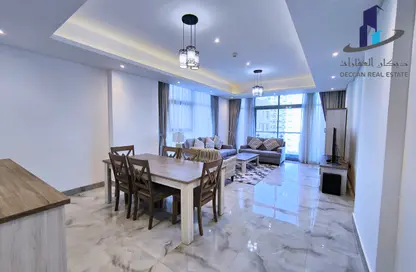 Apartment - 3 Bedrooms - 3 Bathrooms for rent in Al Juffair - Capital Governorate