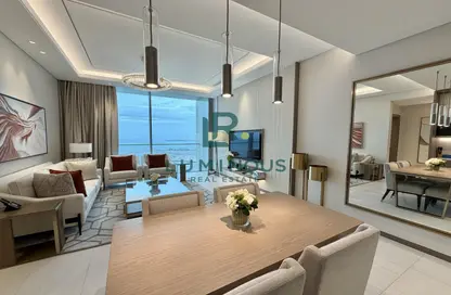 Apartment - 2 Bedrooms - 2 Bathrooms for rent in Bahrain Bay - Capital Governorate