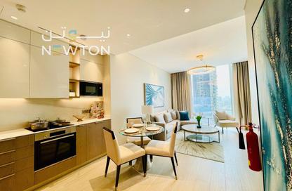Apartment - Studio - 1 Bathroom for rent in Bahrain Bay - Capital Governorate