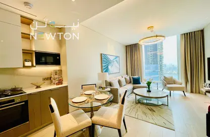 Apartment - Studio - 1 Bathroom for rent in Bahrain Bay - Capital Governorate