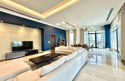 Penthouse - 4 Bedrooms - 6 Bathrooms for rent in Reef Island - Capital Governorate