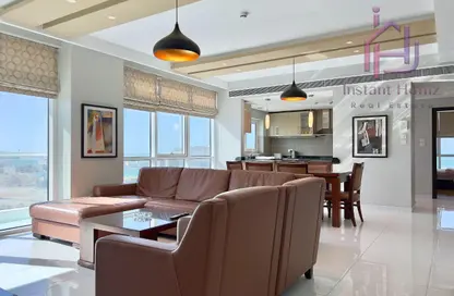 شقة - 2 غرف نوم - 3 حمامات للايجار في شارع أمواج - أمواج - المحرق