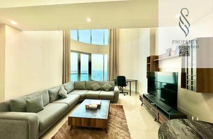 Duplex - 1 Bedroom - 2 Bathrooms for rent in Al Juffair - Capital Governorate