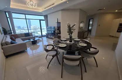 Apartment - 3 Bedrooms - 4 Bathrooms for rent in Sanabis - Manama - Capital Governorate