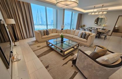 Apartment - 2 Bedrooms - 4 Bathrooms for rent in Bahrain Bay - Capital Governorate