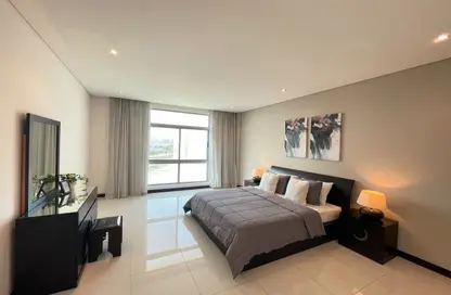 شقة - غرفة نوم - 2 حمامات للايجار في أمواج مارينا - أمواج - المحرق