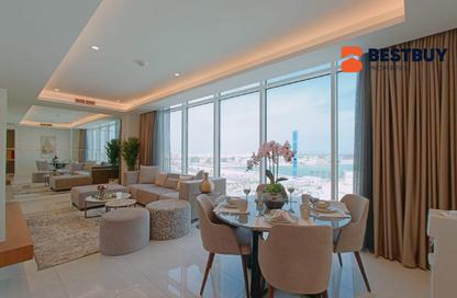 Apartment - 2 Bedrooms - 3 Bathrooms for rent in Canal View - Dilmunia Island - Muharraq Governorate