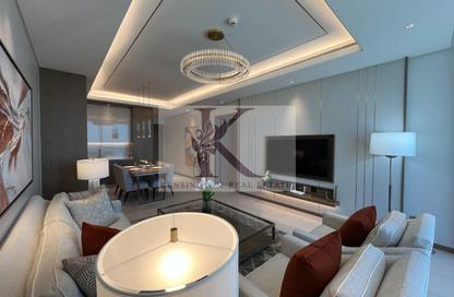 Apartment - 1 Bedroom - 2 Bathrooms for rent in Bahrain Bay - Capital Governorate Apartment - 1 Bedroom - 2 Bathrooms for rent in Bahrain Bay - Capital Governorate