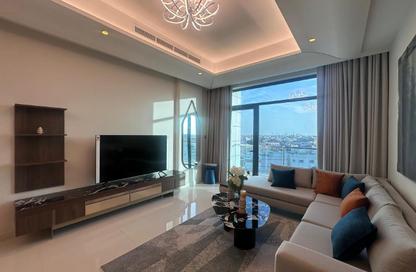 Apartment - 2 Bedrooms - 4 Bathrooms for rent in Sanabis - Manama - Capital Governorate