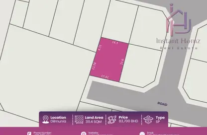 Land - Studio for sale in Dilmunia Island - Muharraq Governorate